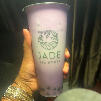 Jade Tea House - 8. Taro Milk w/ Ube Cream - Desserts Near Me - Davie, Florida Jade Tea House - 8. Taro Milk w/ Ube Cream - Desserts Near Me - Davie, Florida