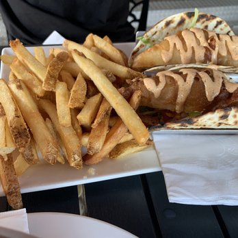 Peake's Quay Restaurant - fried fish tacos - Seafood Near Me - Charlottetown, Prince Edward Island Peake's Quay Restaurant - fried fish tacos - Seafood Near Me - Charlottetown, Prince Edward Island