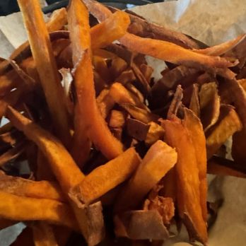 Gourmet Burger Bistro - Sweet Potato Fries - Burgers Near Me - Port Jefferson, New York Gourmet Burger Bistro - Sweet Potato Fries - Burgers Near Me - Port Jefferson, New York