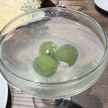 The Teal Turnip - Dirty Martini with blue cheese stuffed castelvetrano olives - Steakhouses Near Me - Charlotte, North Carolina The Teal Turnip - Dirty Martini with blue cheese stuffed castelvetrano olives - Steakhouses Near Me - Charlotte, North Carolina