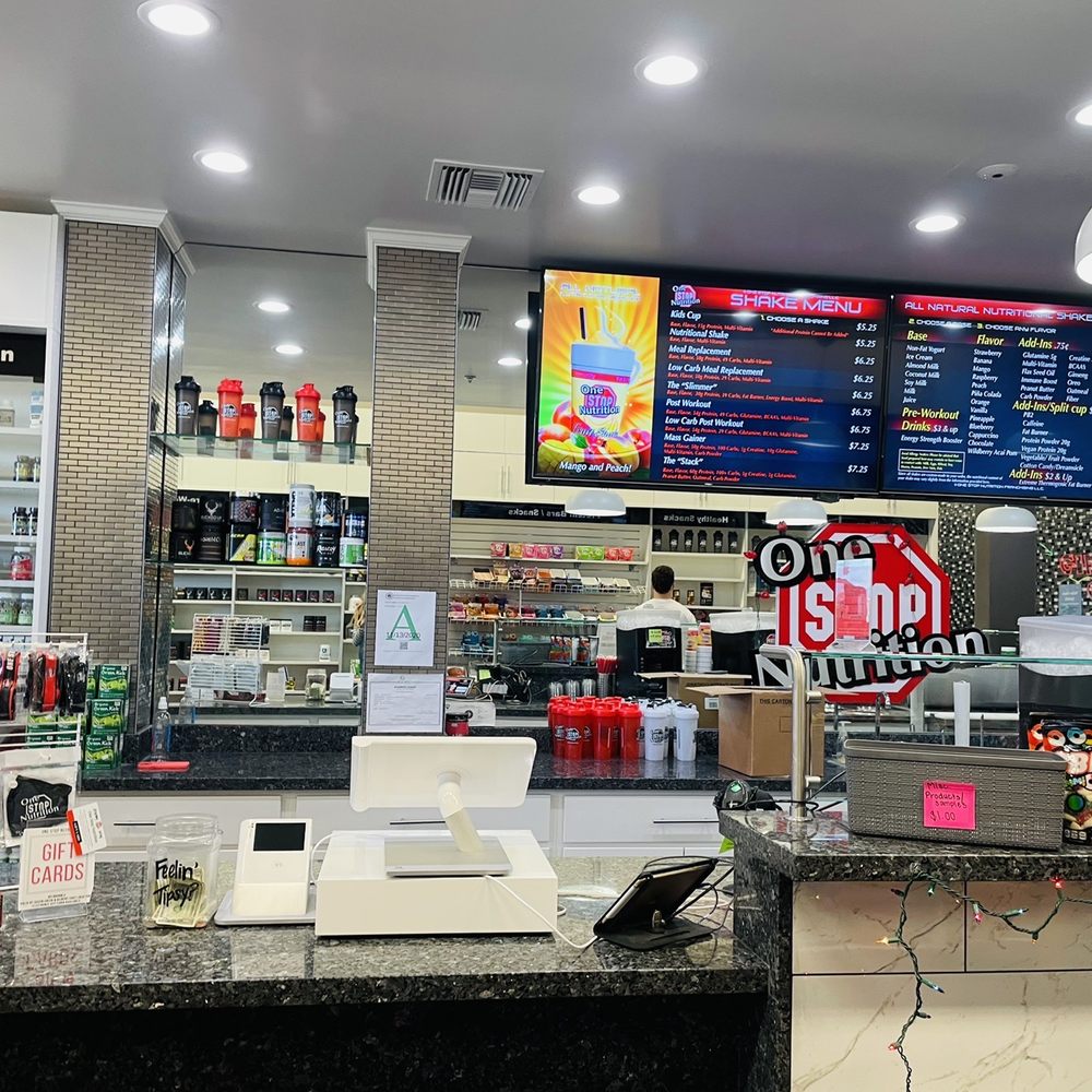 One Stop Nutrition - The menu. - Vitamins & Supplements Near Me - Gilbert, Arizona One Stop Nutrition - The menu. - Vitamins & Supplements Near Me - Gilbert, Arizona