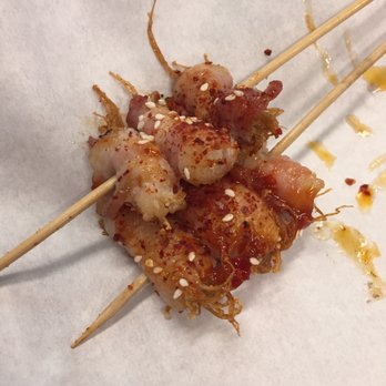 Homey Skewer - Enoki mushroom with bacon - Chinese Near Me - San Jose, California Homey Skewer - Enoki mushroom with bacon - Chinese Near Me - San Jose, California