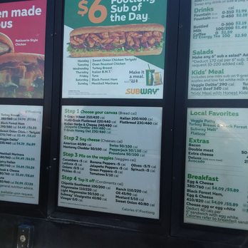 Subway - Only subway ive ever seen with a drive thru. - Sandwiches Near Me - El Centro, California