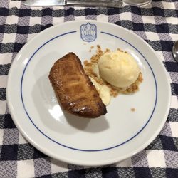 Chef Ben - House made personal cherry pie with an amazing lemon ice cream.  I'm a chocolate person, but this was ridiculously good.
