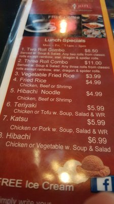 Menu photo 7 Ninja Sushi & Hibachi Japanese Restaurant Philadelphia, PA