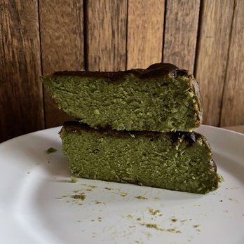 Nana's Green Tea - Matcha burn basque cheesecake - Desserts Near Me - Vancouver, British Columbia Nana's Green Tea - Matcha burn basque cheesecake - Desserts Near Me - Vancouver, British Columbia