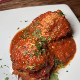 HOUSE-MADE PORK MEATBALLS HOUSE-MADE PORK MEATBALLS
