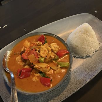 Thai Time - Red Curry with Chicken - Thai Near Me - Sacramento, California Thai Time - Red Curry with Chicken - Thai Near Me - Sacramento, California