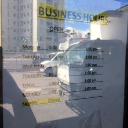 Yelp hours are totally wrong