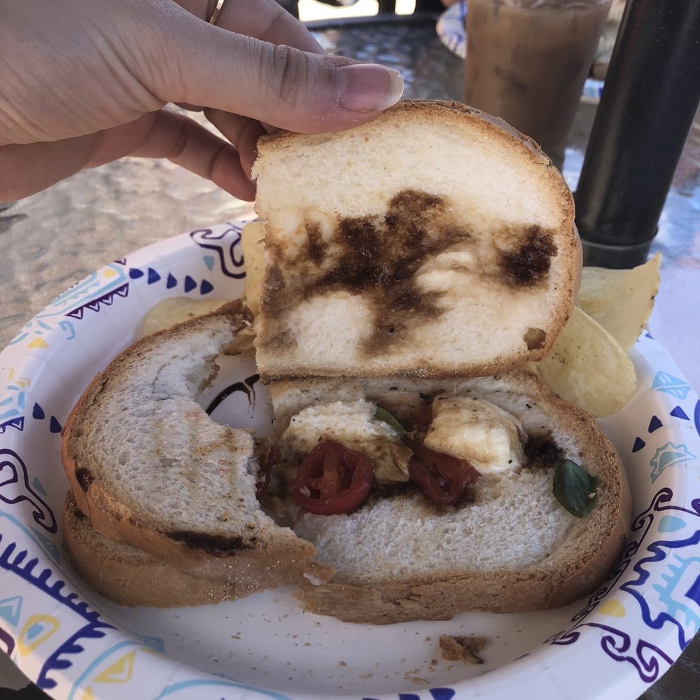 Cafe Avellino - Mozzarella basil panini - Italian Near Me - Swampscott, Massachusetts