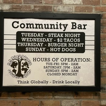 The Community Bar - Hours of operation, specials - Sports Bars Near Me - Houston, Texas