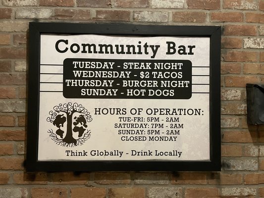 Community Bar & Kitchen by null