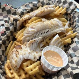 Grilled or fried Rockfish