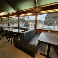 Seascape Restaurant - We closed down the house!  This is what it looks like empty looking in one direction