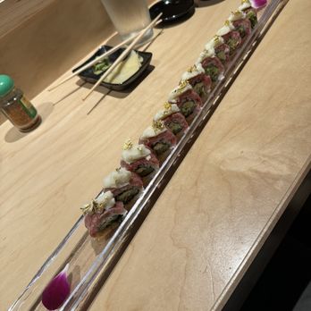 K’s Bistro - Special Wagyu Roll - so good! - Sushi Bars Near Me - Costa Mesa, California