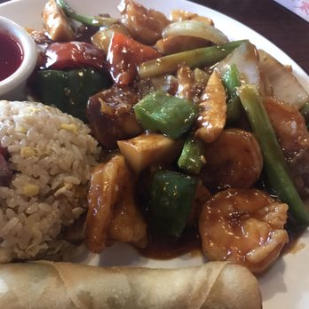 CJ Palace - Szechuan Shrimp - great! - Chinese Near Me - Sparks, Nevada
