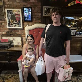 Magic Time Machine - my little family after my birthday dinner ended - American Near Me - San Antonio, Texas