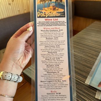The Dolphin - Wine menu - Seafood Markets Near Me - Hanalei, Hawaii