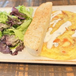 Smoked Salmon & Roasted Vegetable Frittata