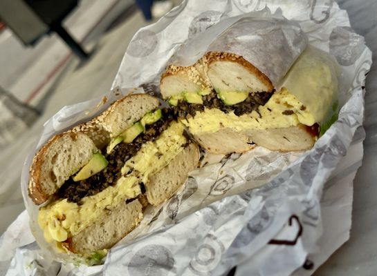 Modern Bread and Bagel by null