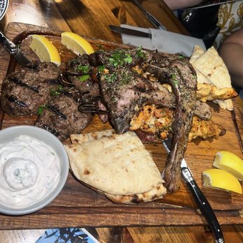 Ambrosia Garden - Meat Platter - Greek Near Me - Astoria, New York Ambrosia Garden - Meat Platter - Greek Near Me - Astoria, New York