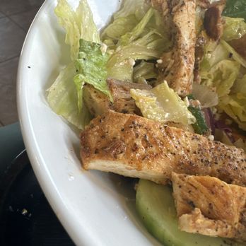 Greek Chicken - Greek salad with the chicken - Greek Near Me - Lakeside, California Greek Chicken - Greek salad with the chicken - Greek Near Me - Lakeside, California