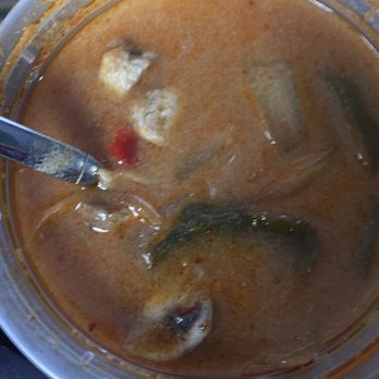 PaPa Thai Cuisine - Tom Yum Soup - no spice, no flavor - Thai Near Me - New York, New York