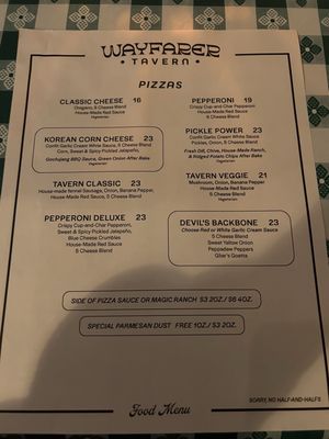 Menu photo 2 Wayfarer Tavern Dayton, KY Menu photo 2 Wayfarer Tavern Dayton, KY