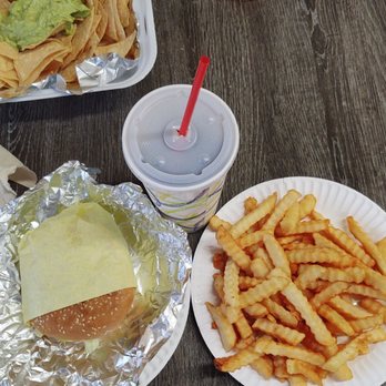 Tacos Del Rio - Hamburger combo. - Mexican Near Me - Corona, California Tacos Del Rio - Hamburger combo. - Mexican Near Me - Corona, California