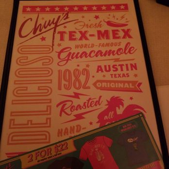 Chuy's - Tex-Mex Near Me - Austin, Texas