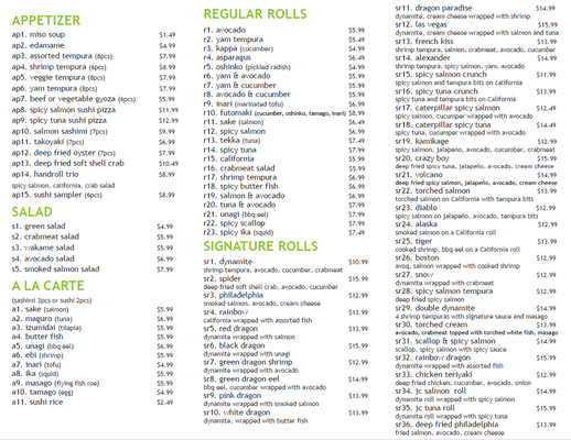 Menu photo 2 Roll & Roll by JC Mart Toronto, ON Menu photo 2 Roll & Roll by JC Mart Toronto, ON