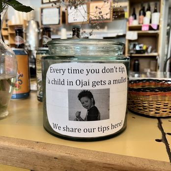 Farmer And The Cook - Funny tip jar! - Juice Bars & Smoothies Near Me - Ojai, California Farmer And The Cook - Funny tip jar! - Juice Bars & Smoothies Near Me - Ojai, California