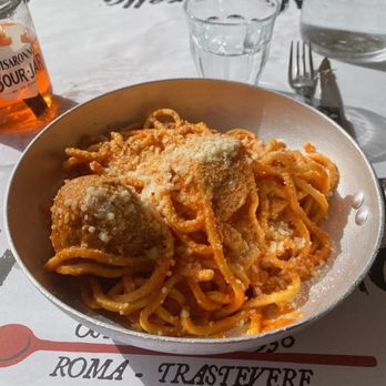 Nannarella - Tonnarelli with meatballs! - Italian Near Me - Rome, RM Nannarella - Tonnarelli with meatballs! - Italian Near Me - Rome, RM