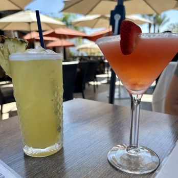 Reunion Kitchen + Drink - Smoked Pineapple and Strawberry Lemon Drop - New American Near Me - Corona, California