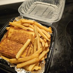 Tasteless patty melt, but probably great for vegans needing mild flavor no meat