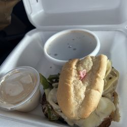 Long Siding Bar & Grill - Philly Sandwhich