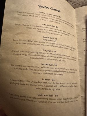 Menu photo 6 The Alchemist Indianapolis, IN