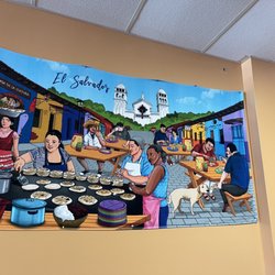 Mila's Pupuseria - Decor