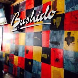 Bushido - Mural al interior del local