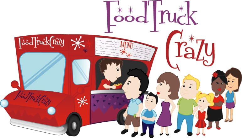 Food Truck Crazy Logo