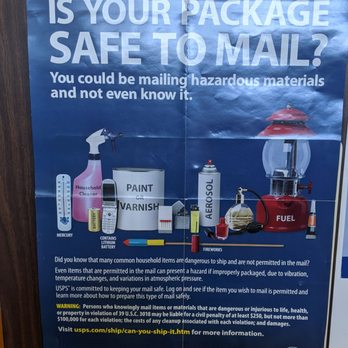 US Post Office - What is safe to mail? - Post Offices Near Me - Castro Valley, California