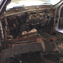 This is what our vehicle looked like three days after we purchased it from Billy's Auto Sales.