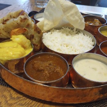 Thali - Shrimp and Lamb Thali $35. - Indian Near Me - Ottawa, Ontario