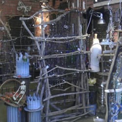 Inside the shop.
