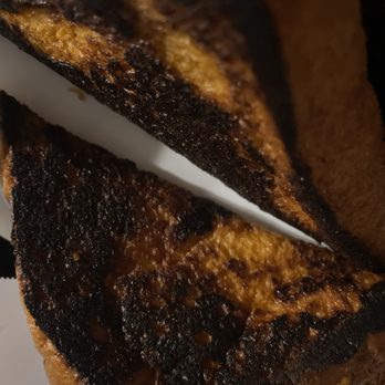 BKK thai kitchen + bar - Burned French Toast. I'm not sure how chef's can't do this. Two different locations, third time trying still burned. - Thai Near Me - Corpus Christi, Texas BKK thai kitchen + bar - Burned French Toast. I'm not sure how chef's can't do this. Two different locations, third time trying still burned. - Thai Near Me - Corpus Christi, Texas