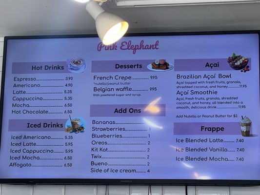 Menu photo 1 Pink Elephant Venice Los Angeles, CA Menu photo 1 Pink Elephant Venice Los Angeles, CA