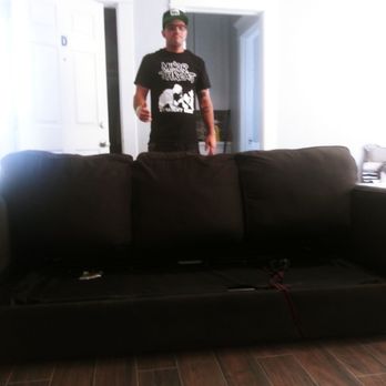 This Is Jake With The Huge Couch He Got Through My Small Door Yelp Huge Couch He Got Through My Small Door