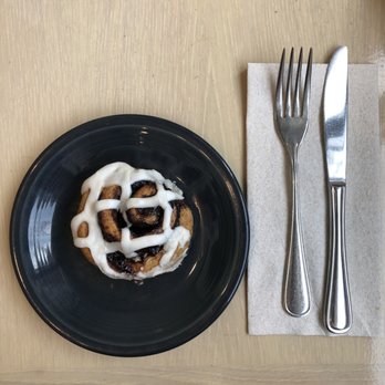 Cafe Gratitude - GF Serene / Gluten-free Cinnamon Roll - Vegan Near Me - Venice, California Cafe Gratitude - GF Serene / Gluten-free Cinnamon Roll - Vegan Near Me - Venice, California