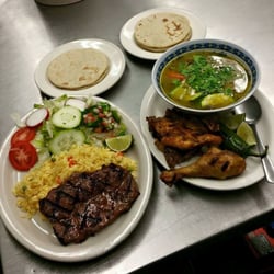 Cerritos Restaurant - Carne Asada Y Sopa de Gallina