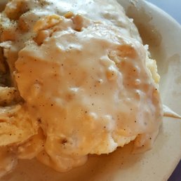 Biscuit and gravy.